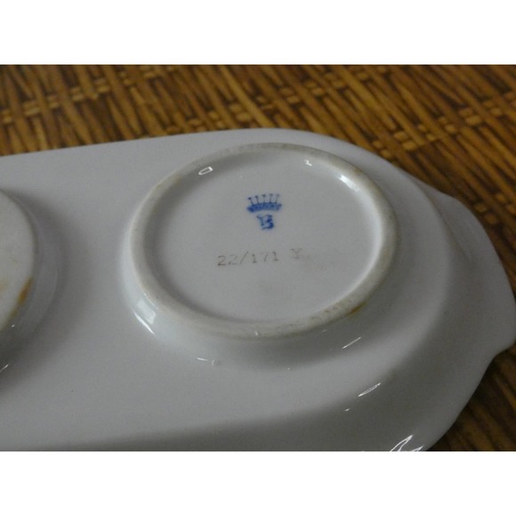 Vintage 1930's Ashtray/Teacup Tray with German Marking - Picture 2 of 4